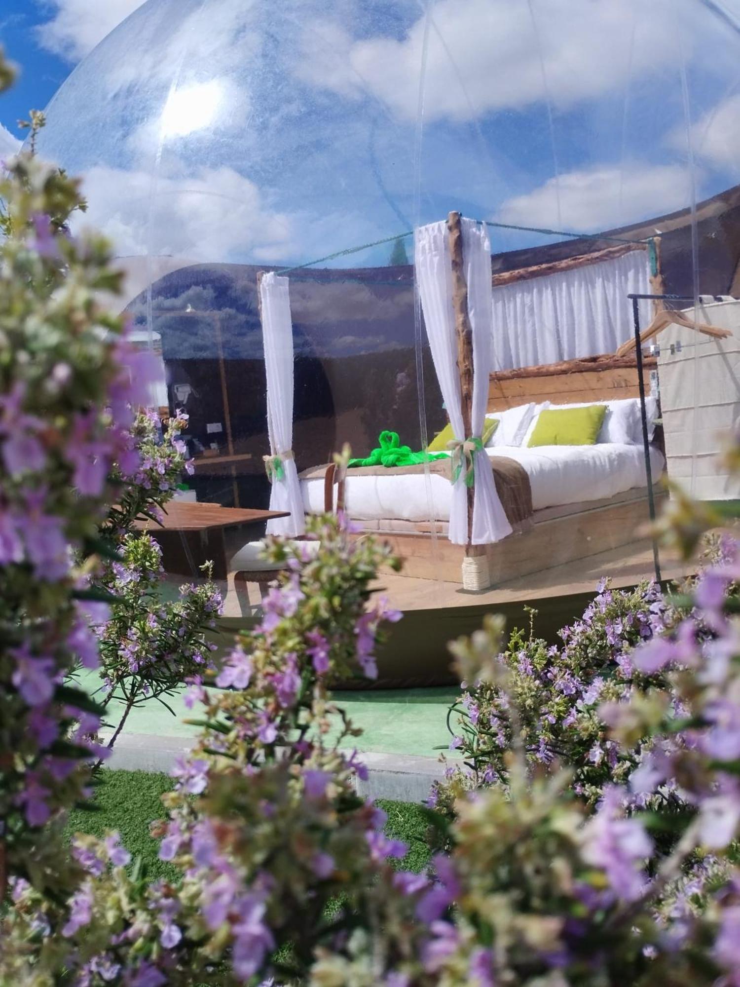 بيذراثا Cosmoveros - Hotel Burbuja المظهر الخارجي الصورة