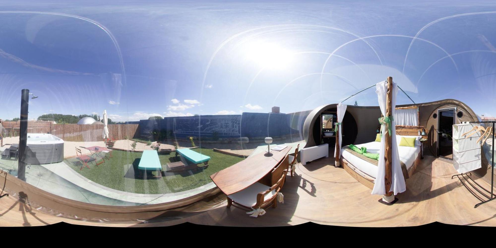 بيذراثا Cosmoveros - Hotel Burbuja المظهر الخارجي الصورة